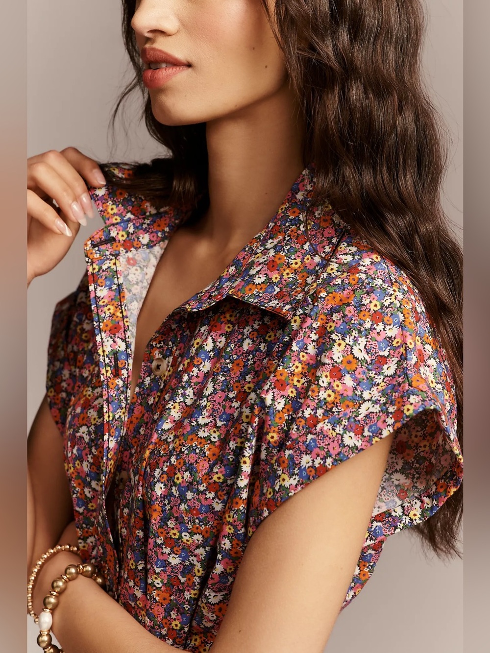Anthropologie Faye Belted Shirtdress - Picture 3 of 6